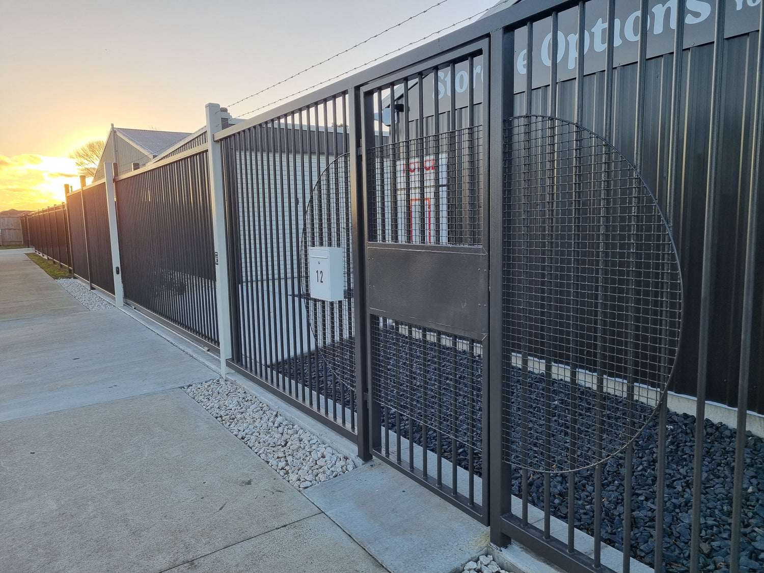 Custom-made Steel gates and fencing for residential or commercial use – automated, secure, and stylish